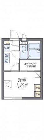 レオパレスミズキの物件間取画像